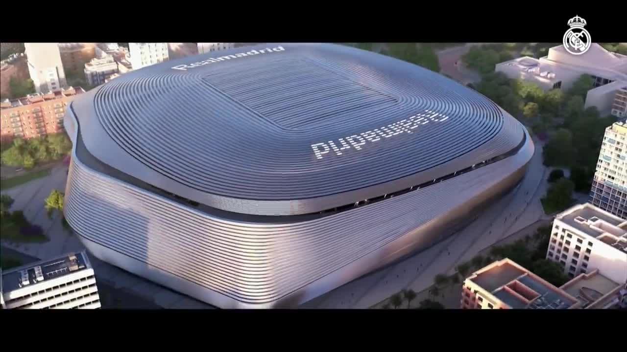 El nuevo esstadio del Real Madrid