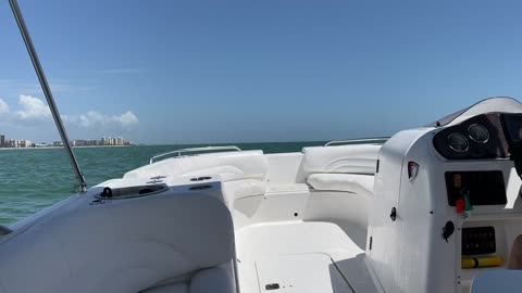 Boat “Walks” In Paradise