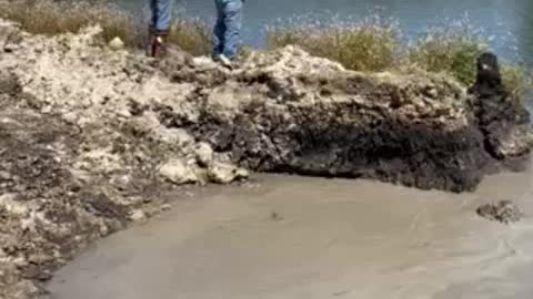 Draining Pond