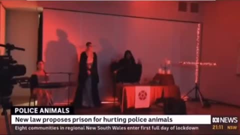 Australian News "Accidentally" Cuts To Middle Of Satanic Church Ritual
