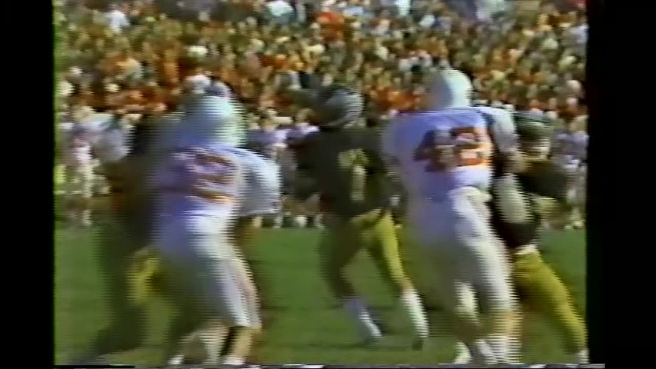 November 14, 1987 - 'Monon Bell Memory' : DePauw vs. Wabash (4 TDs for Voris)