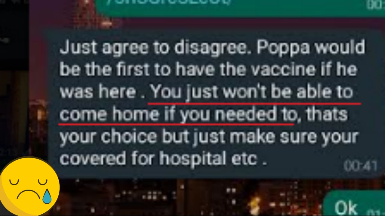 NEVER FORGET WHAT THEY DID TO US WITH THE PANDEMIC. - JUST SOME OLD WHATSAPP MESSAGES