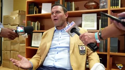 Tony Boselli on Jaguars fans- 'Jacksonville is a great football town.' - Jacksonville Jaguars