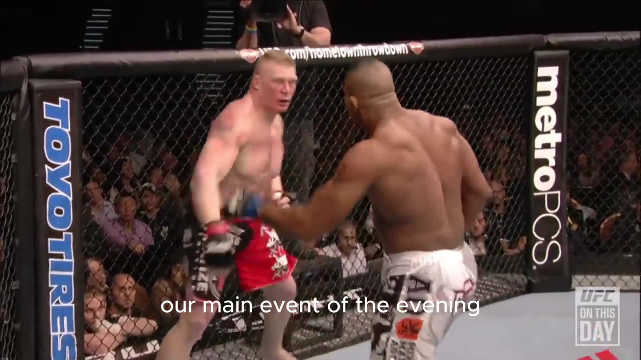 Alistair Overeem TKOs Brock Lesnar in UFC Debut | UFC 141, 2011 | On This Day