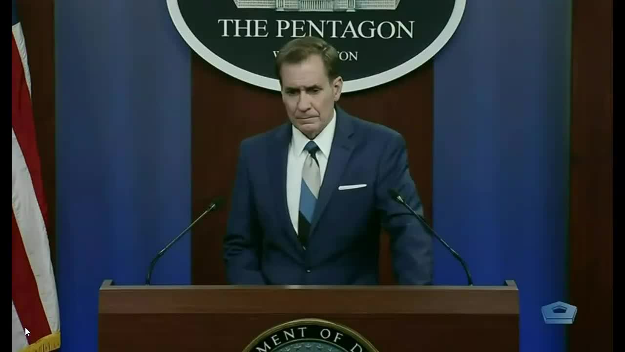 Defense Dept's John Kirby discusses 3000 Troops Deploying to Afghanistan & Embassy Staff Drawdown