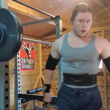 57.5 KGs x7 Overhead Press