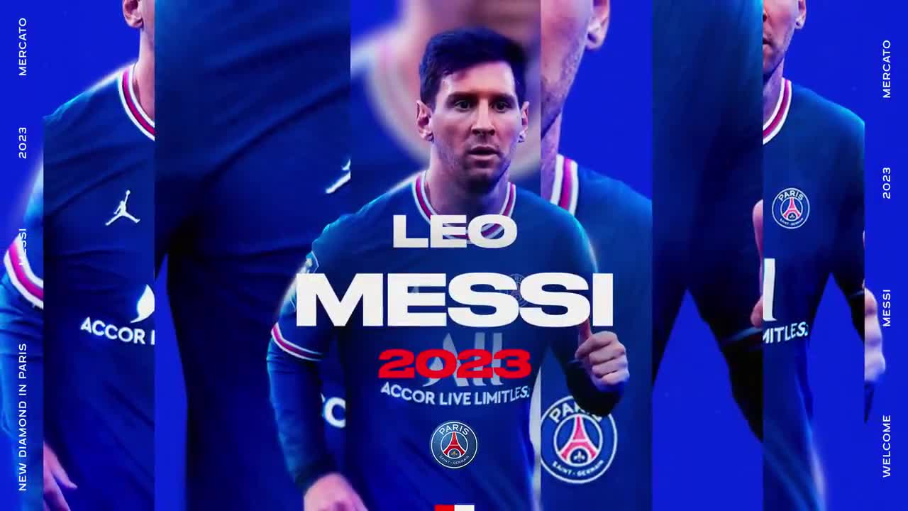 Presentacion de Messi en el PSG