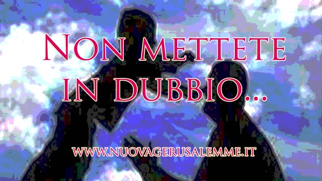 23/01/21 Non mettete in dubbio la realtà di questo luogo.