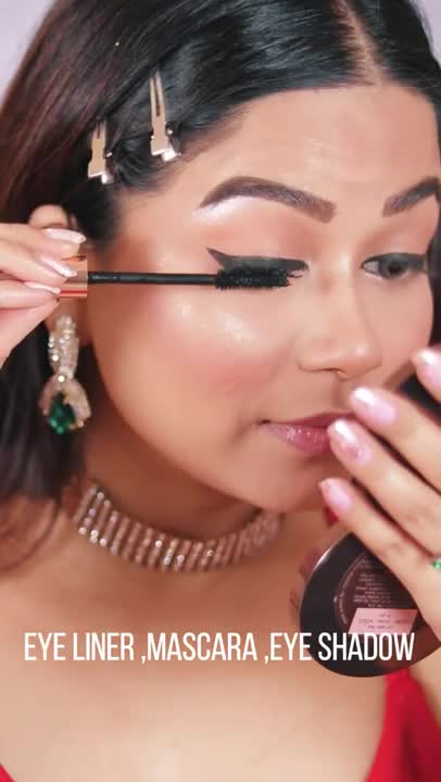 Bollywood inspired night makeup 👌👌🔥❤️🤗