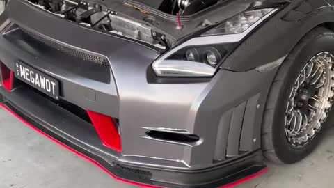 Nissan R35 GTR Engine Bay