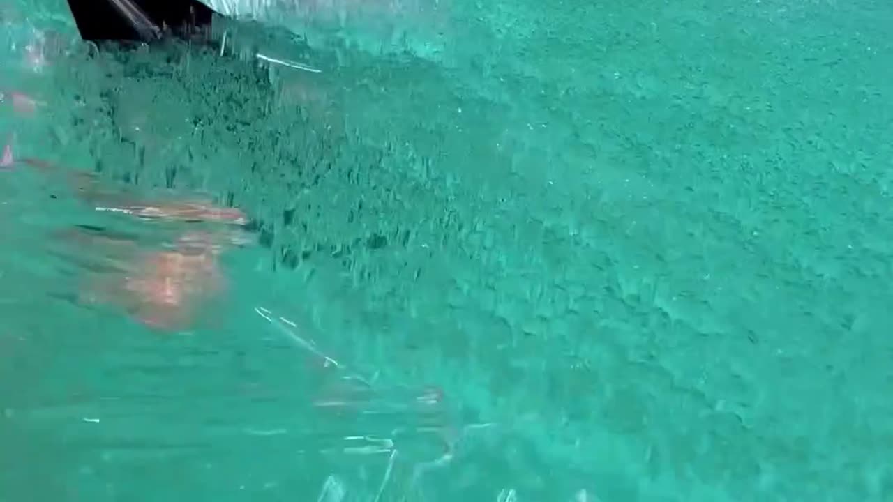 Banff National Park , Canada 📍🥰 Canoeing through candle ice. Would you have a bite ?🤯