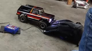 Modified Traxxas TRX4 Bronco 79 Body