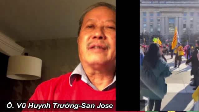 PV Vũ Huynh Trưởng Về Rally Ủng Hộ TT Trump Ngày 12-12-2020