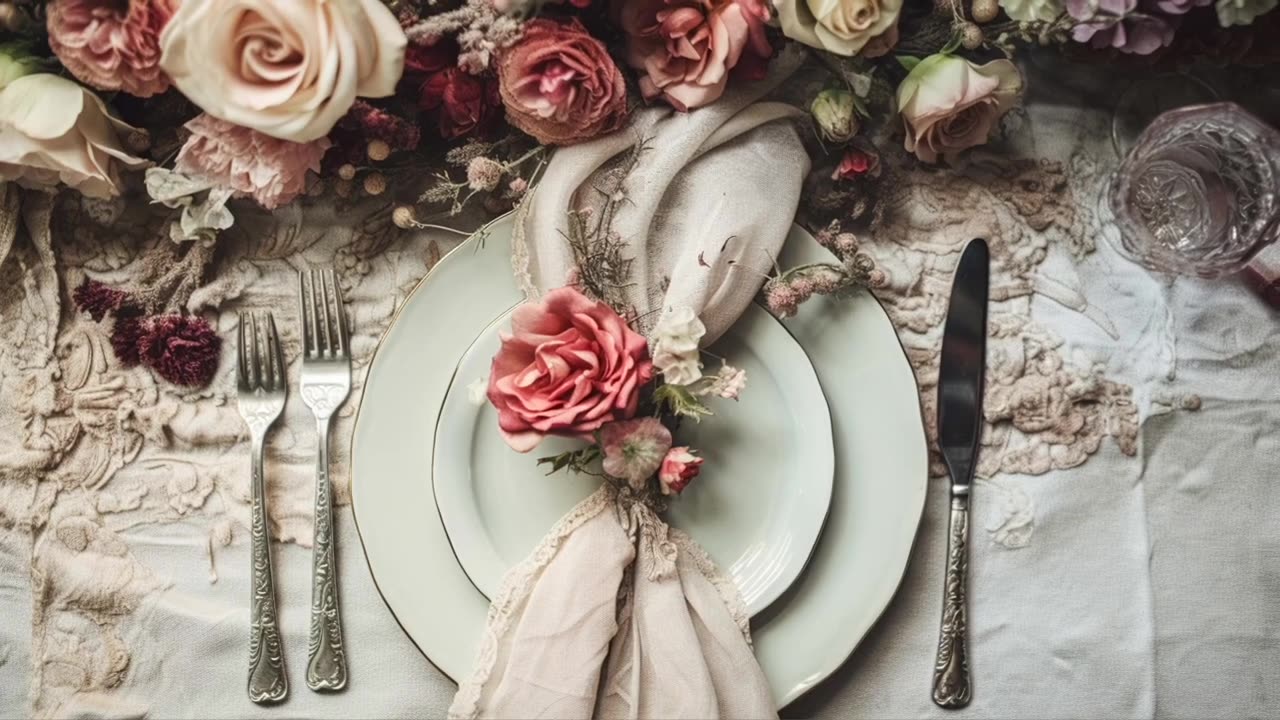 Early Dinner in the Garden Table Decor Ideas ∙ Elegant Jazz Music ∙ Quintessential Home