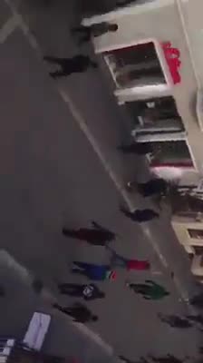 Bolzano, Germanic Italy, Krampus hunts Nigerian drug dealers