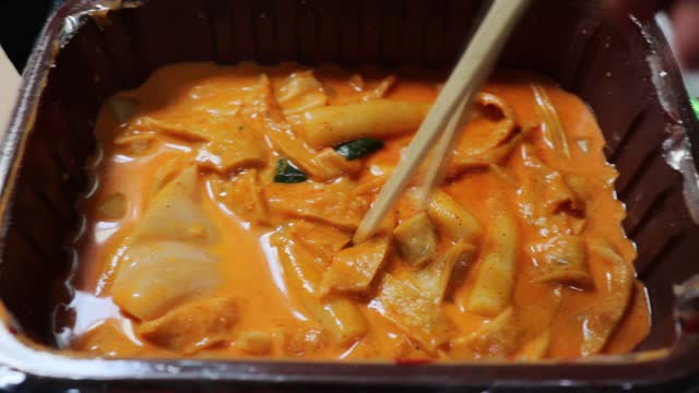 Rose Sauce Tteokbokki