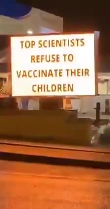 Small Business Uses Sign To Give Covid Warning