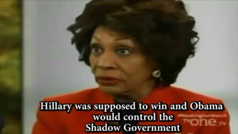 Maxine Waters — Obama Has Database Nobody Has Ever Seen Anything Like This In Life