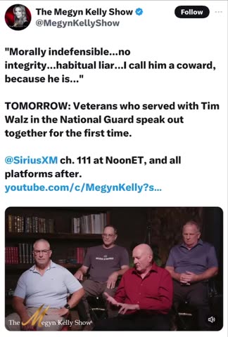Veterans who served with Tim Walz in the National Guard speak out...