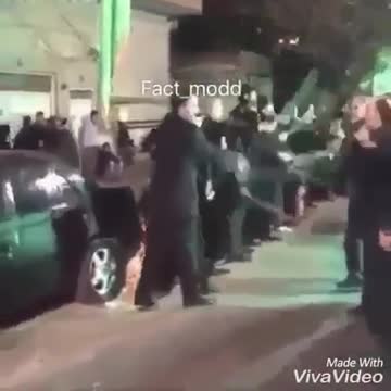 Motorcycle crashes into crowd in Ashura