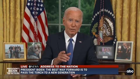 FULL SPEECH: President Joe Biden after dropping out of 2024 election (bro is cooked )