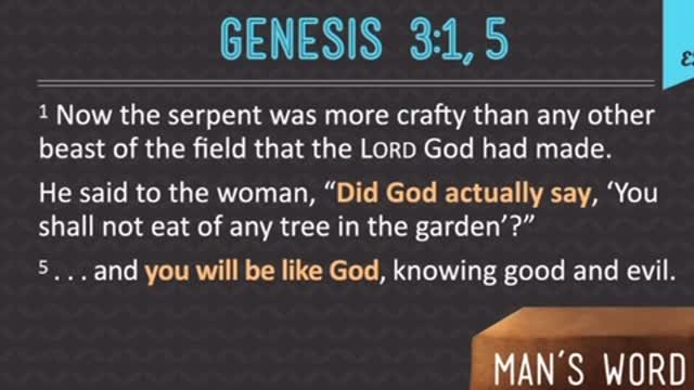 Bible has the Answers & is the Truth - the foundation is Genesis - 2921 UKMC pt 1