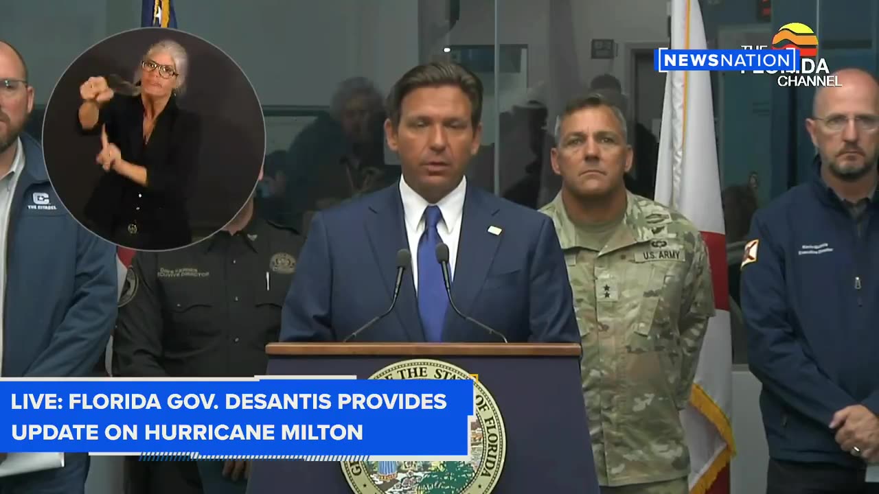 Florida Governor DeSantis doesn't mince words in today's press conference.