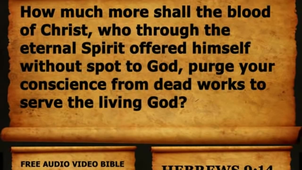 Bible Book 58. Hebrews Complete 1-13, King James Version (KJV) Read Along Bible