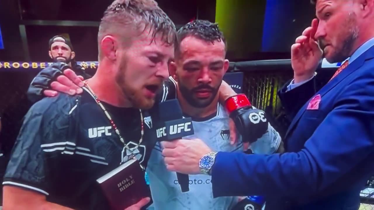 UFC Fighter Bryce Mitchell Delivers BASED Victory Speech In EPIC Moment