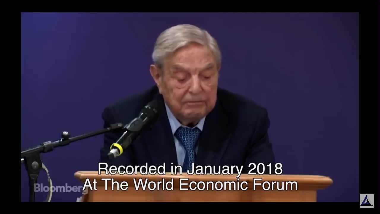 George Soros - “Trump will be gone in 2020 “ (World economic forum 2018)