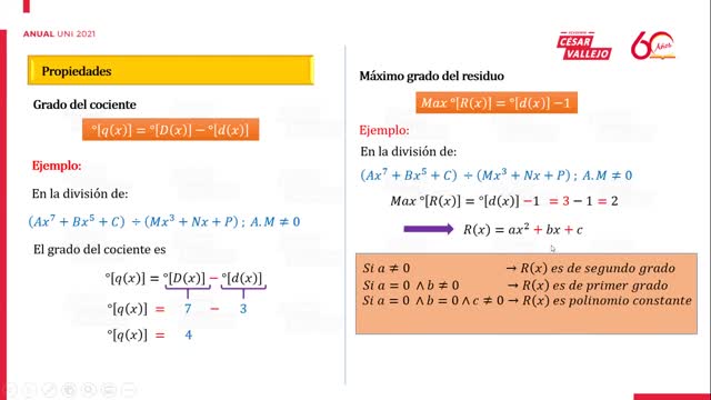 UNI Semana 07 Álgebra