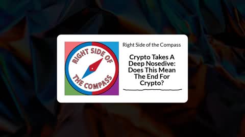 Crypto Takes A Deep Nosedive: Does This Mean The End For Crypto?