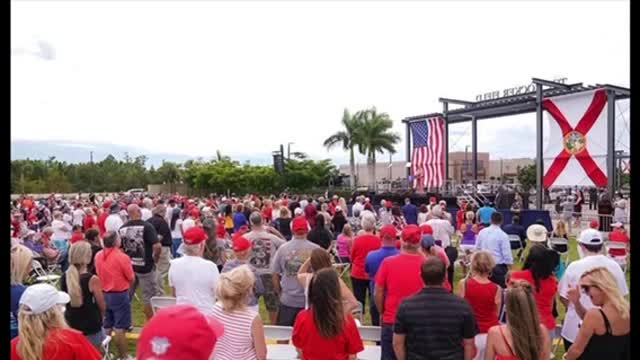 Ivanka Trump campaigning for her father in SW Florida 2020