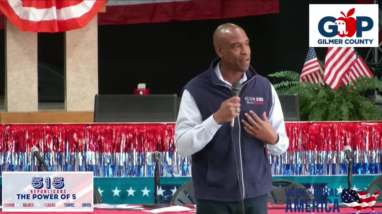 515 Power of Five. Candidate for US GA Senate Kelvin King