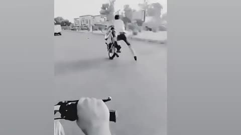 Bike stunt