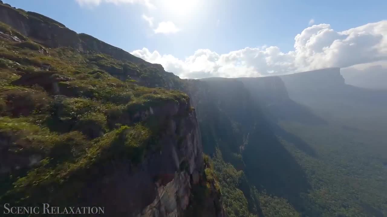 Venezuela 4K - Scenic Relaxation Film With Calming Music