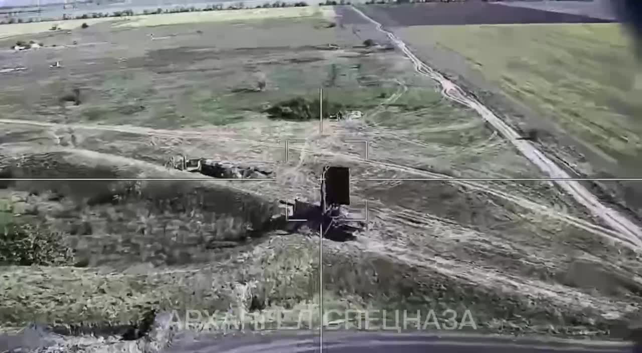 The arrival of the Lancet UAV on the A РЛС СТ-68У radar of counter-battery warfare
