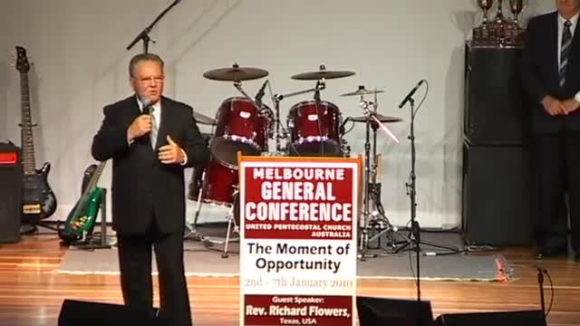 Magnificent Moment - Reverend Michael Celovski - UPCA Conference 2010