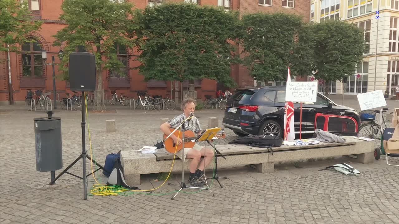 Greifswald - Zum Abschluß von Dieter nochmal - Die Gedanken sind frei - 08-08-2022