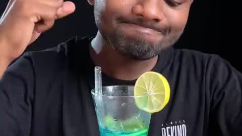 Blue curacao mojito drink recipe