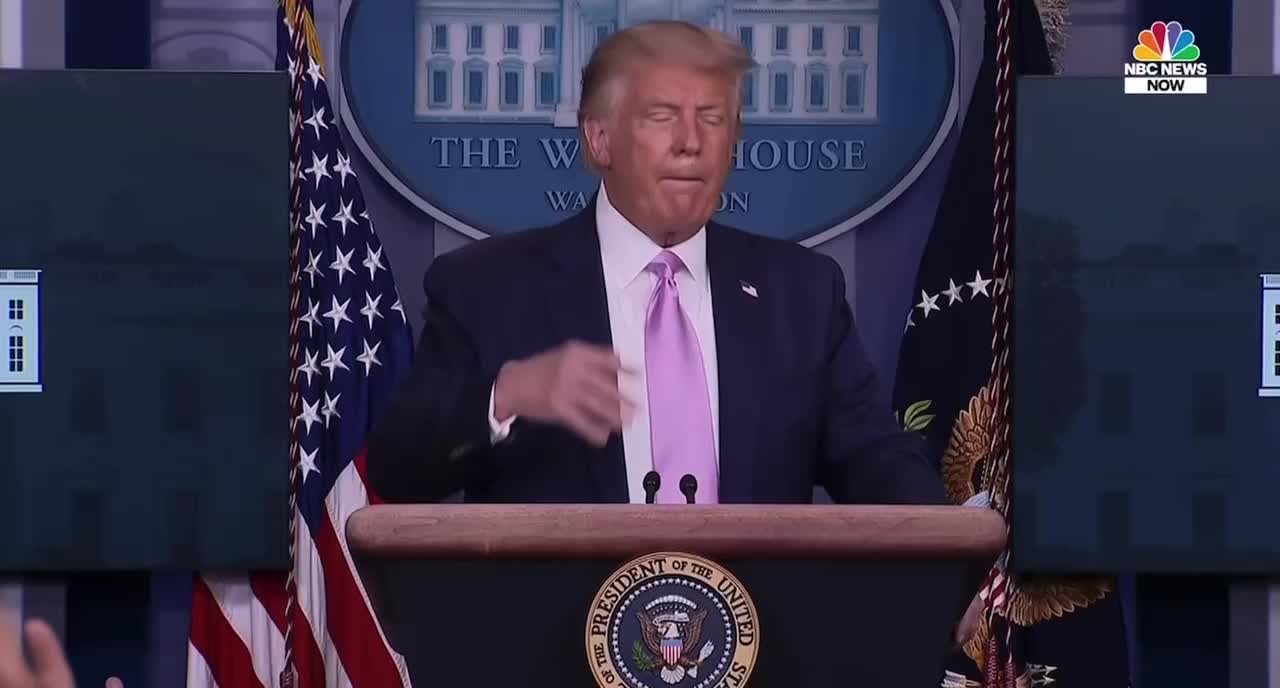 Trump on saving the world from child rapists.