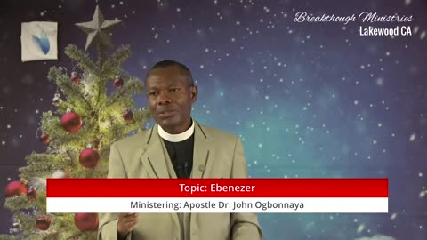 Topic: Ebenezer Part 2