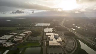 Drone Got Caught in A Rainstorm