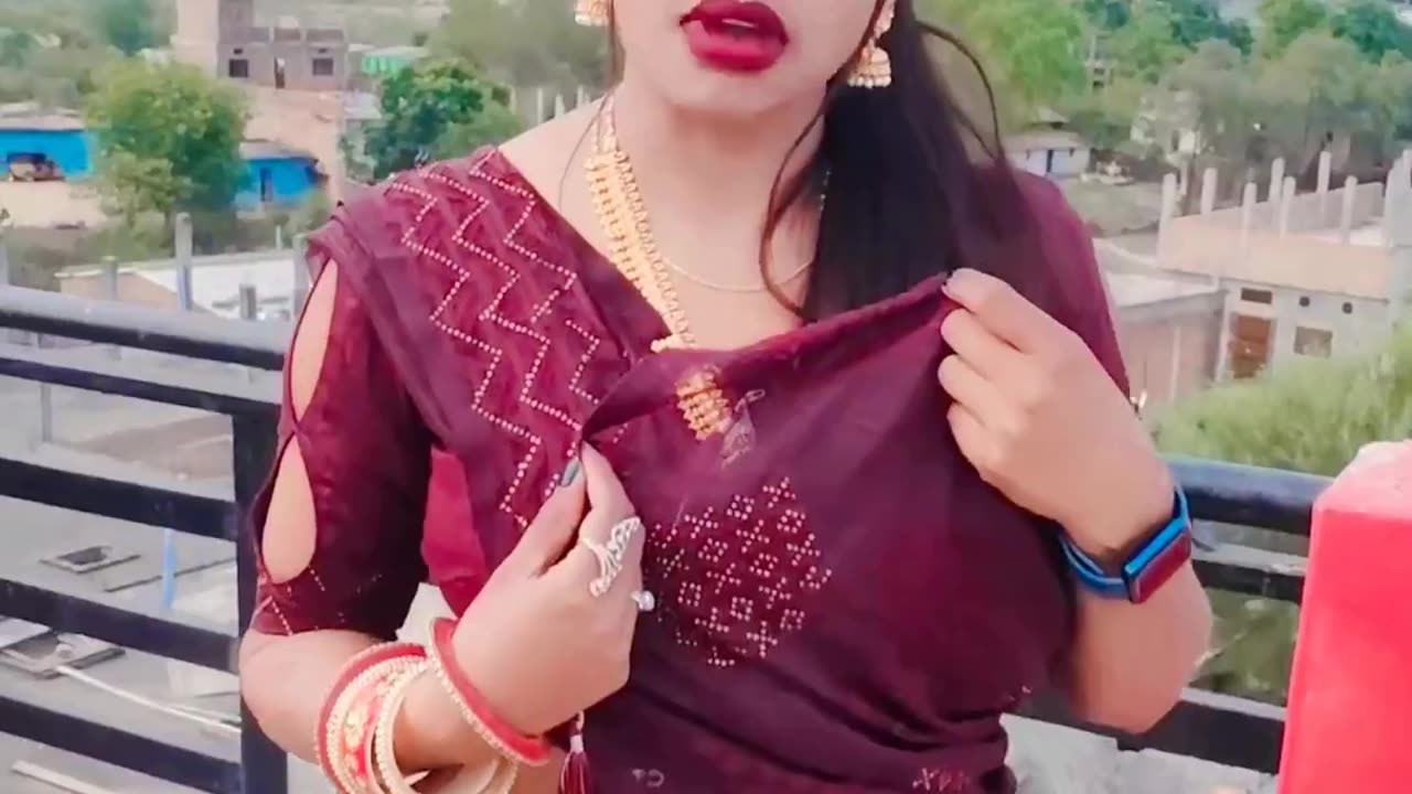 Garmi me Behal bhabhi ko pasina