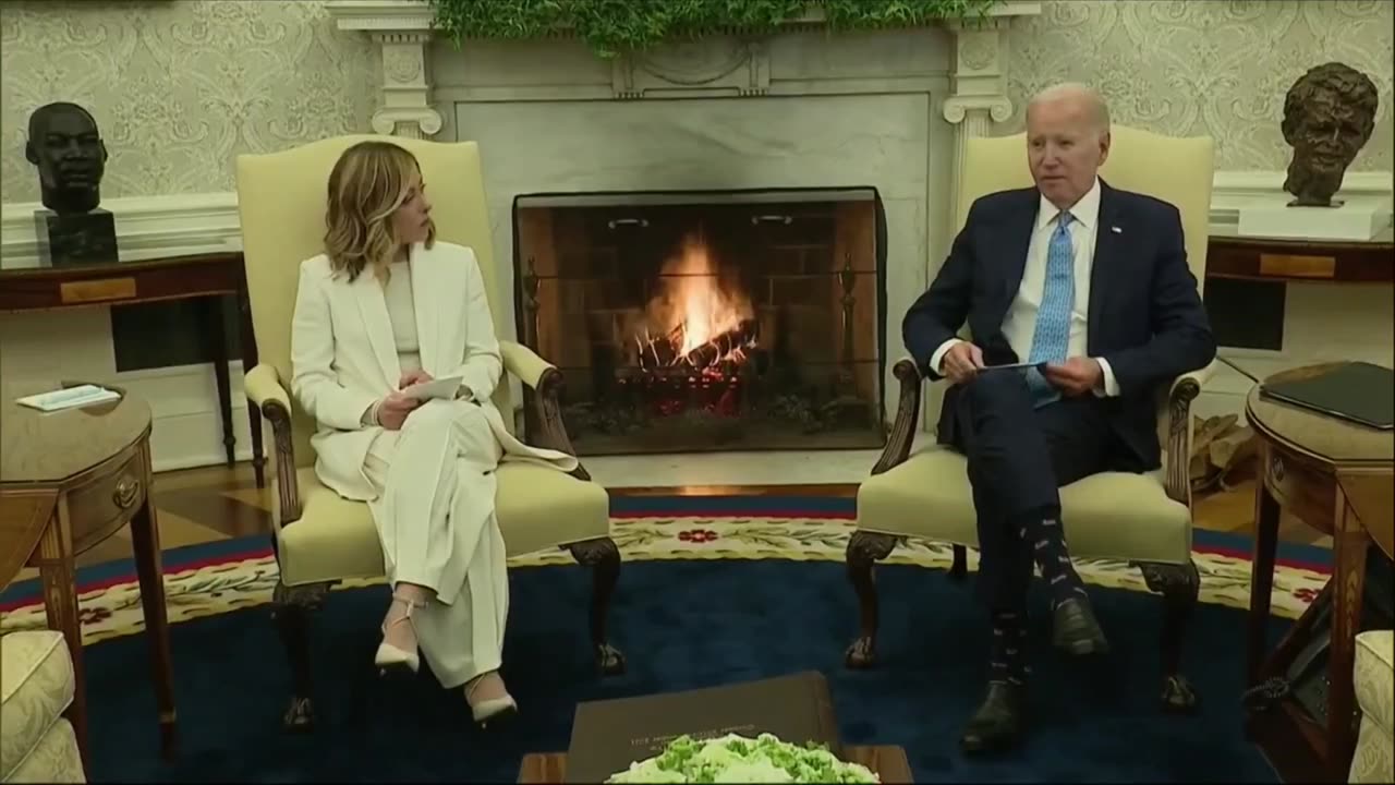 Dementia Joe Confuses Ukraine & Gaza, Kirby Corrects Him