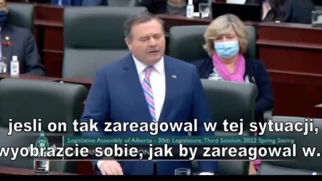 Jason Kenney stawia Trudeau przed sądem - Konwój Wolności 2022