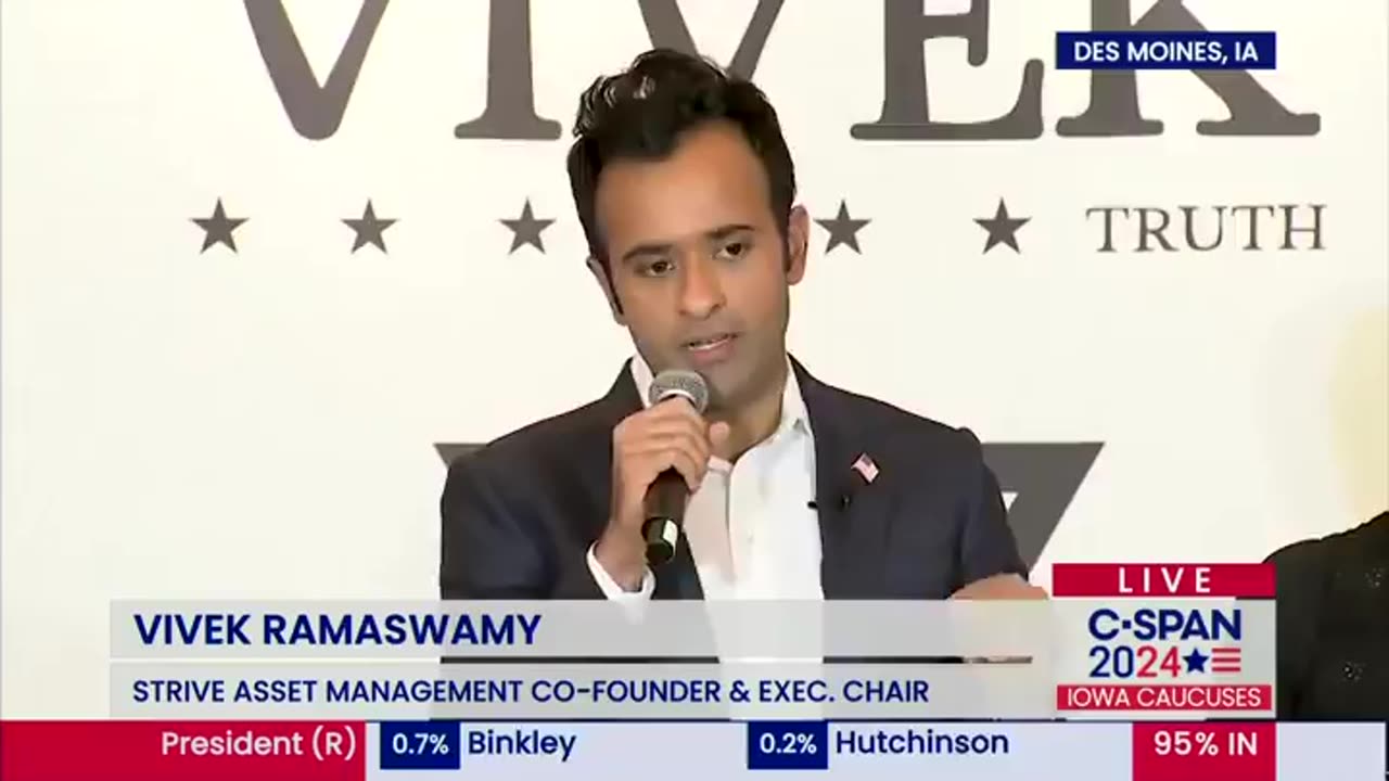 Vivek Ramaswamy drops out of the GOP primary and endorses President Trump