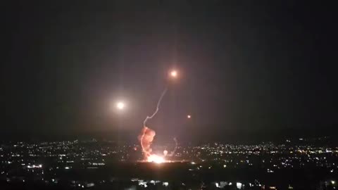 Massive explosion in Lebanon after a precise airstirke on a weapons warehouse.