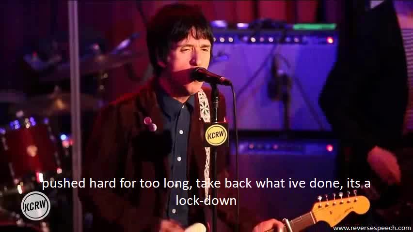 Reverse Speech Investigation into Johnny Marr - Lockdown 2013