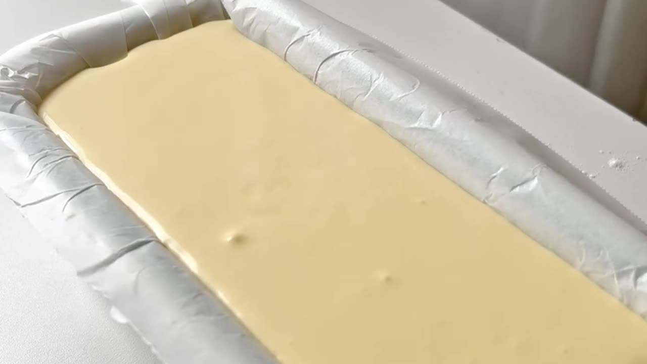 Loaf pan cheese cake